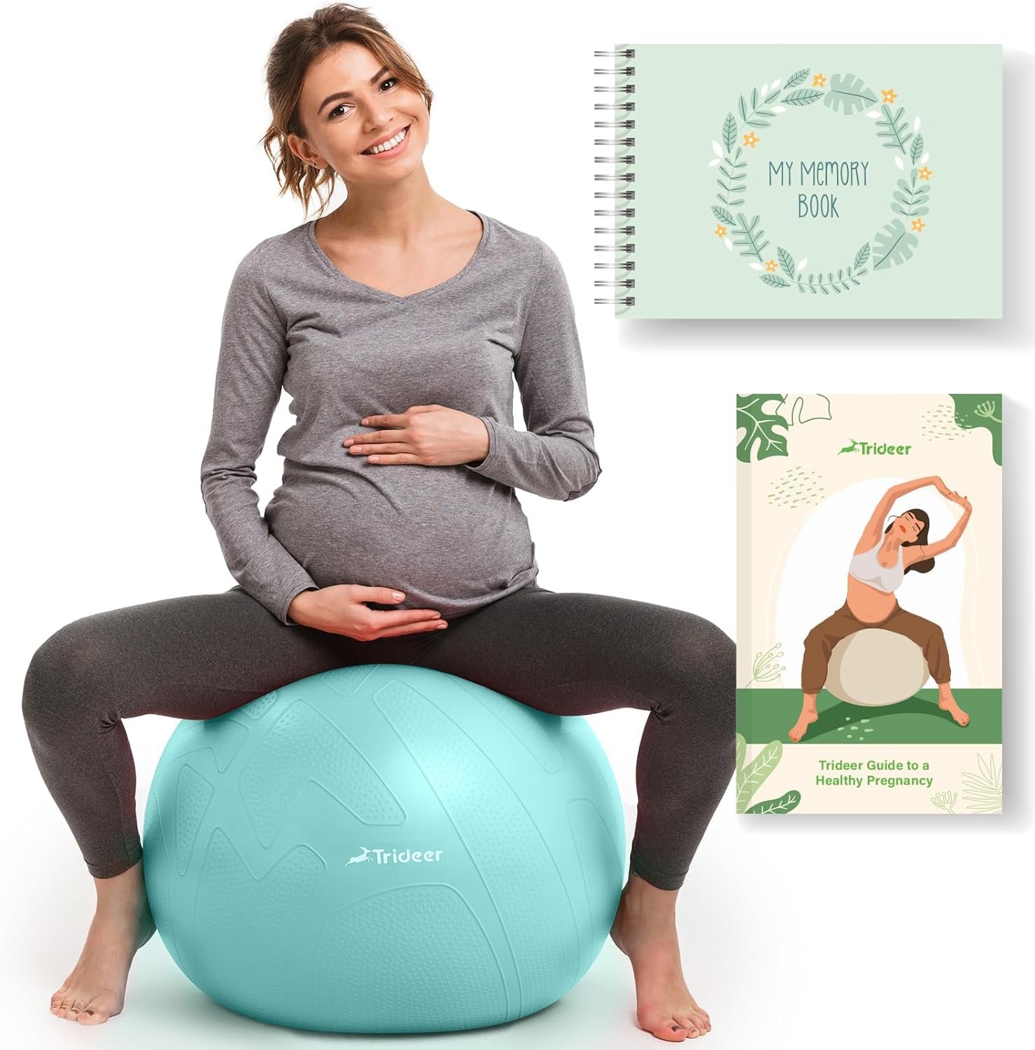 Trideer Pregnancy Ball Birthing Ball Review