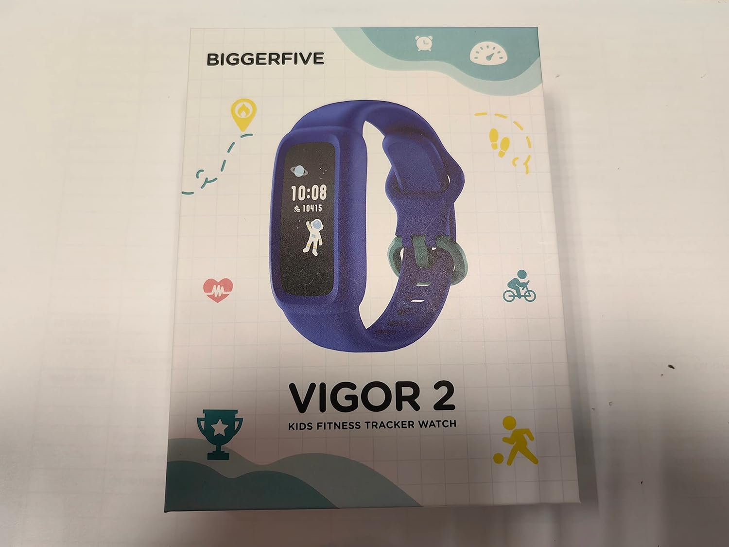 BIGGERFIVE Vigor 2 L Kids Fitness Tracker Review